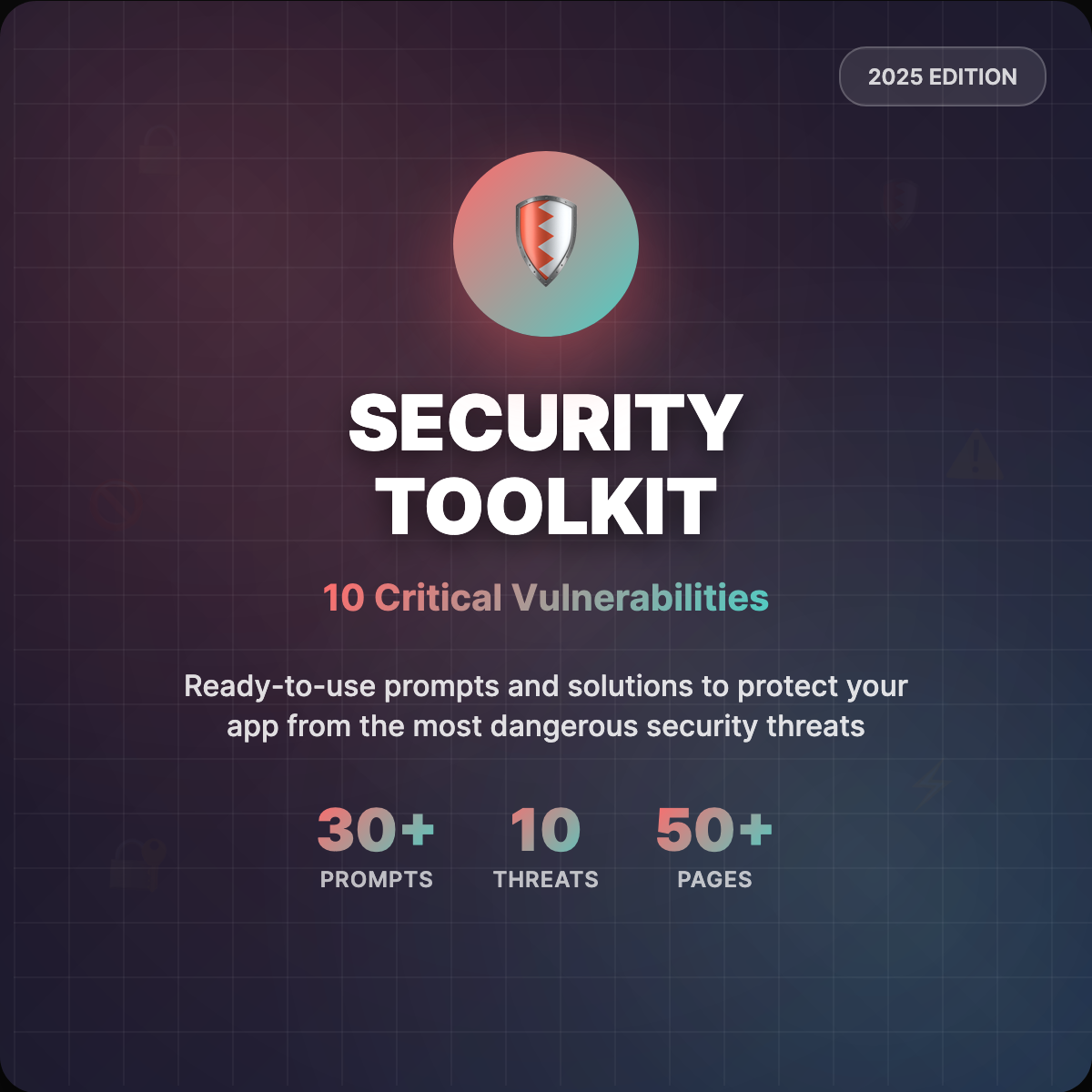 30 prompts to secure your vibe coded app logo