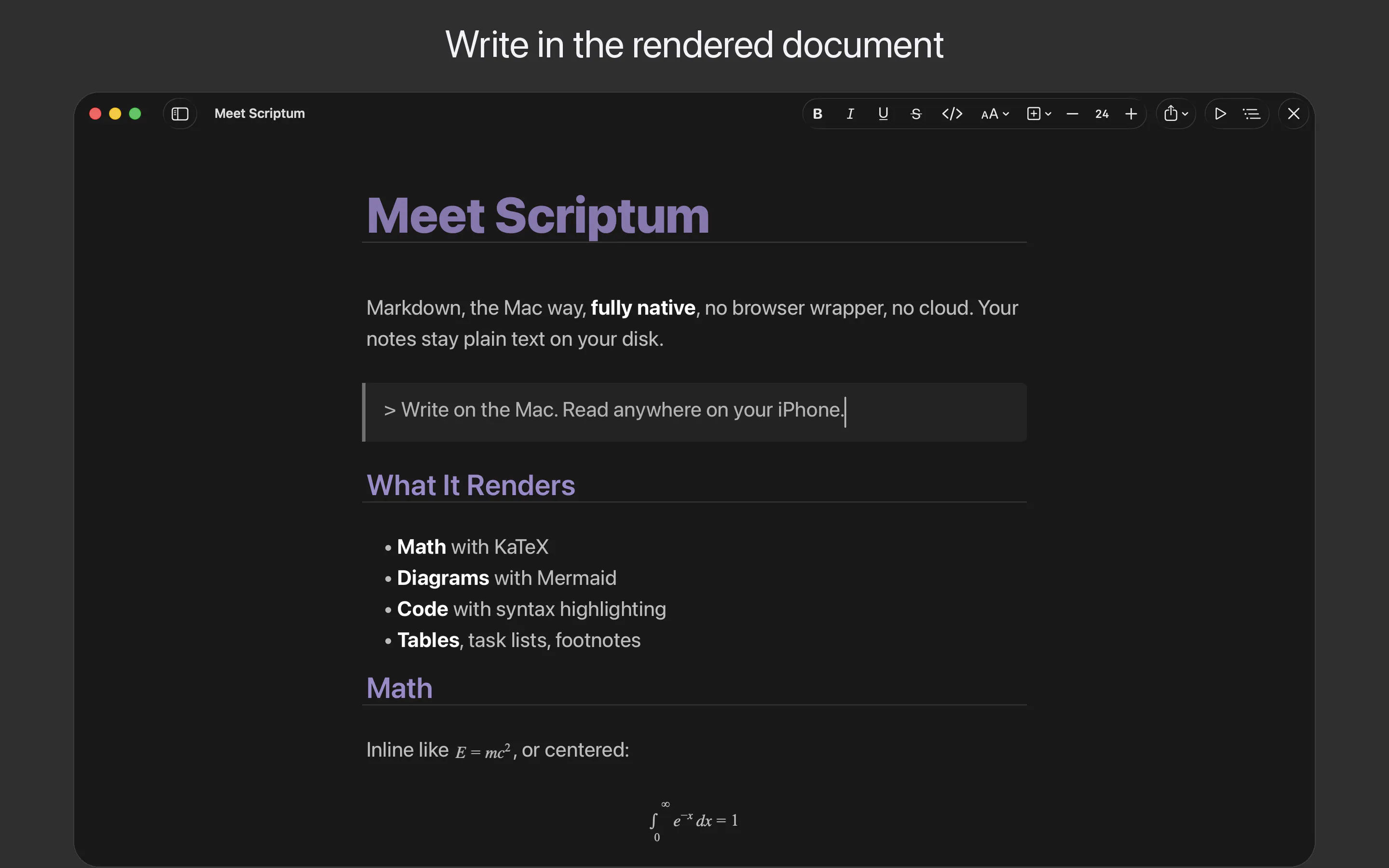 Scriptum 2.0 gallery image