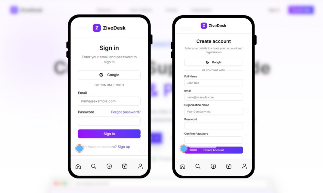 ZiveDesk gallery image