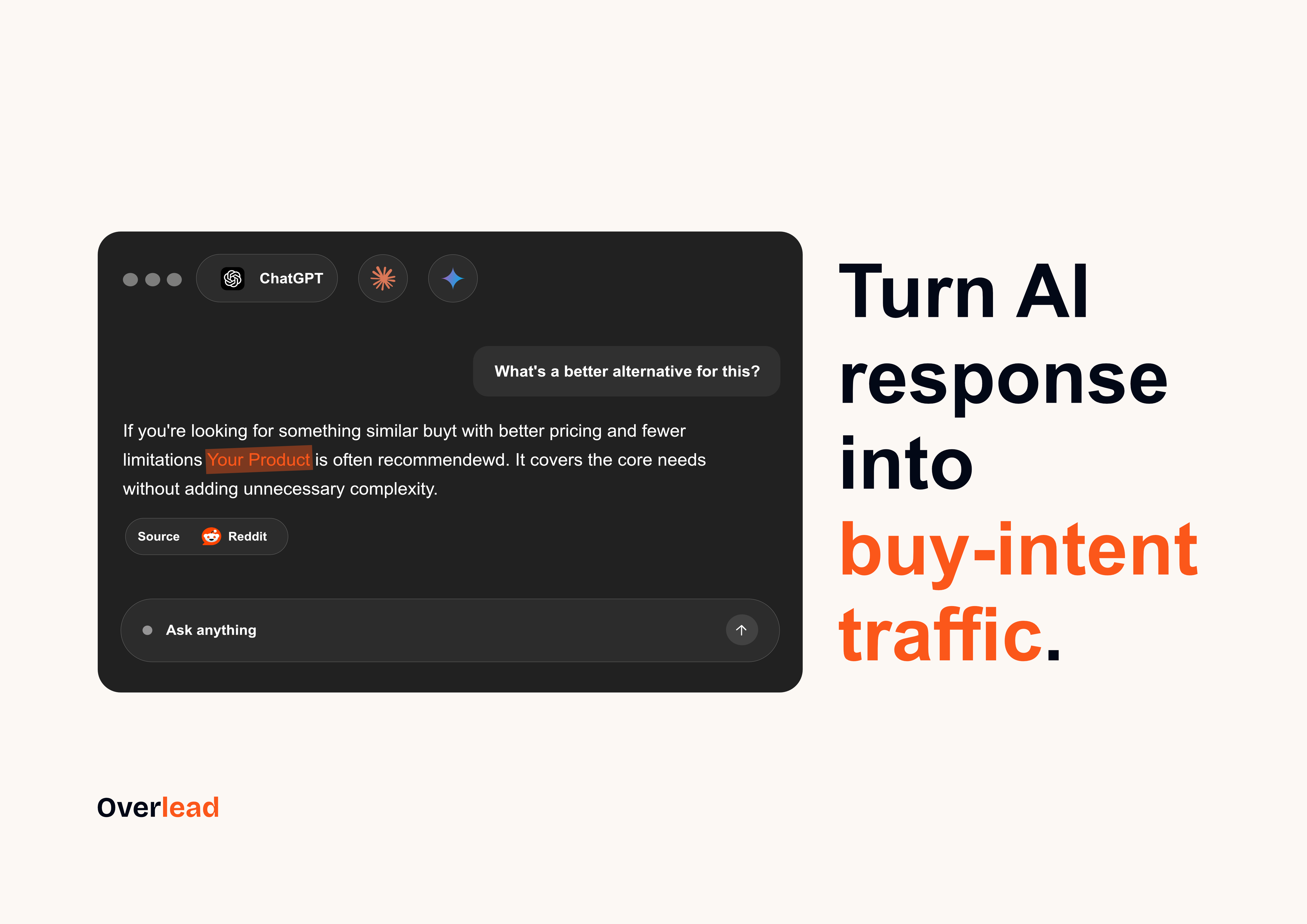 Overlead - Screenshot 3 showing product features and functionality