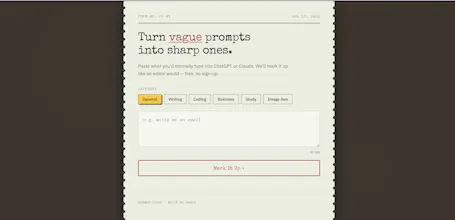 Prompt Fixer gallery image