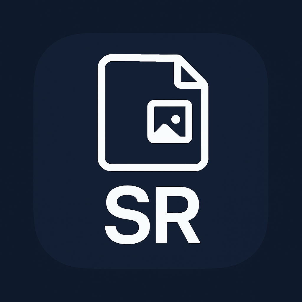 SnapReport - Product Hunt launch logo and brand identity