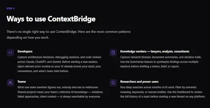 ContextBridge gallery image