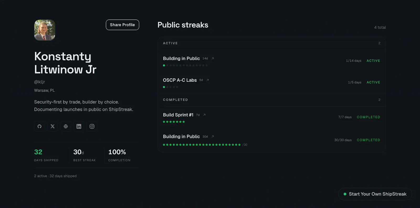 ShipStreak screenshot 4
