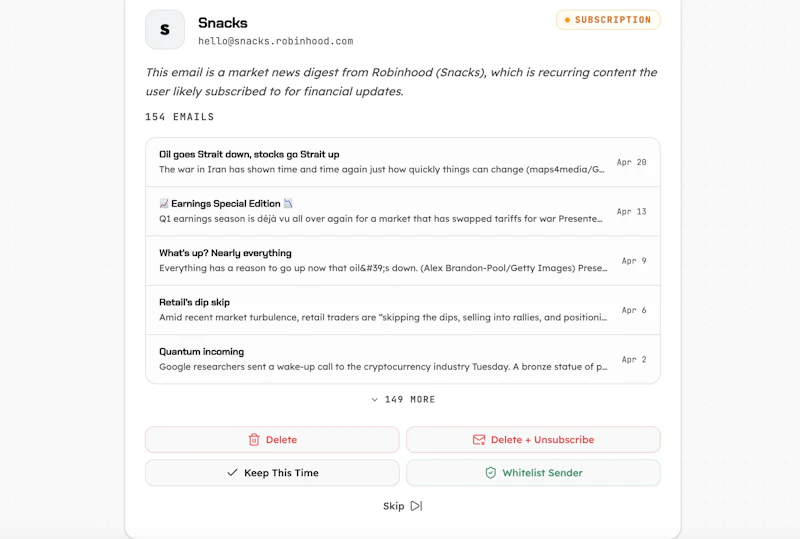 MailNuke screenshot 4