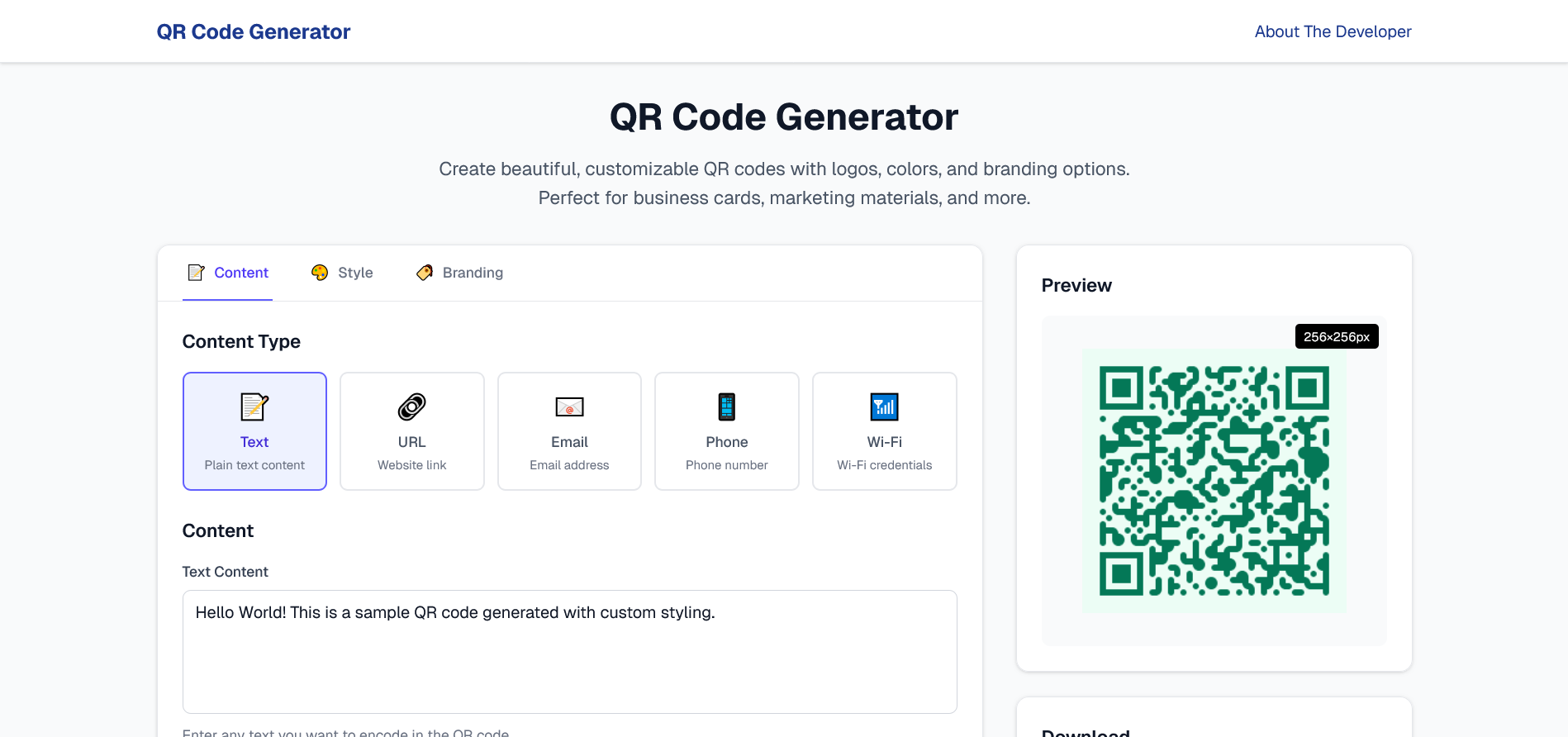 QR Code Generator gallery image