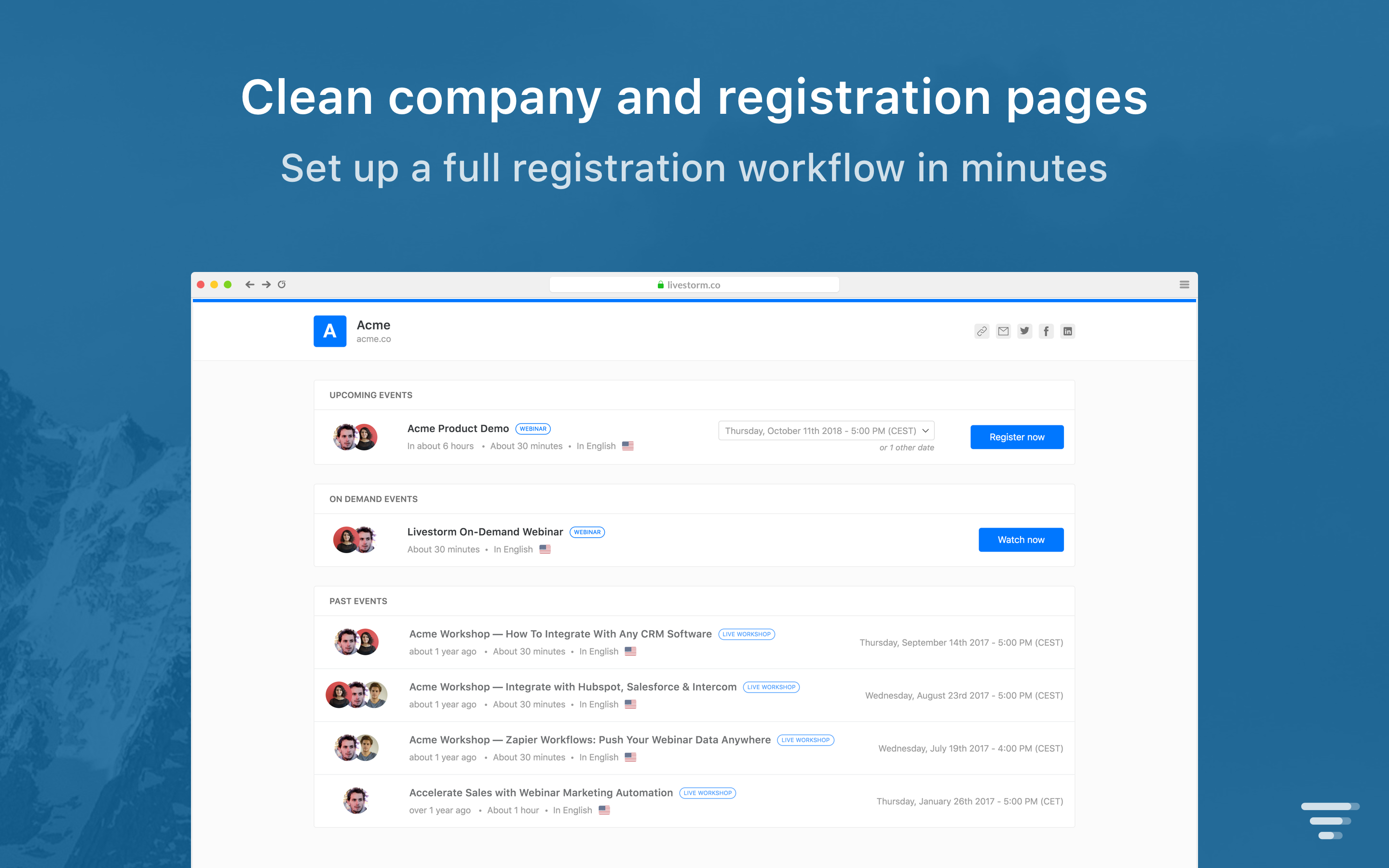 Livestorm Webinars gallery image