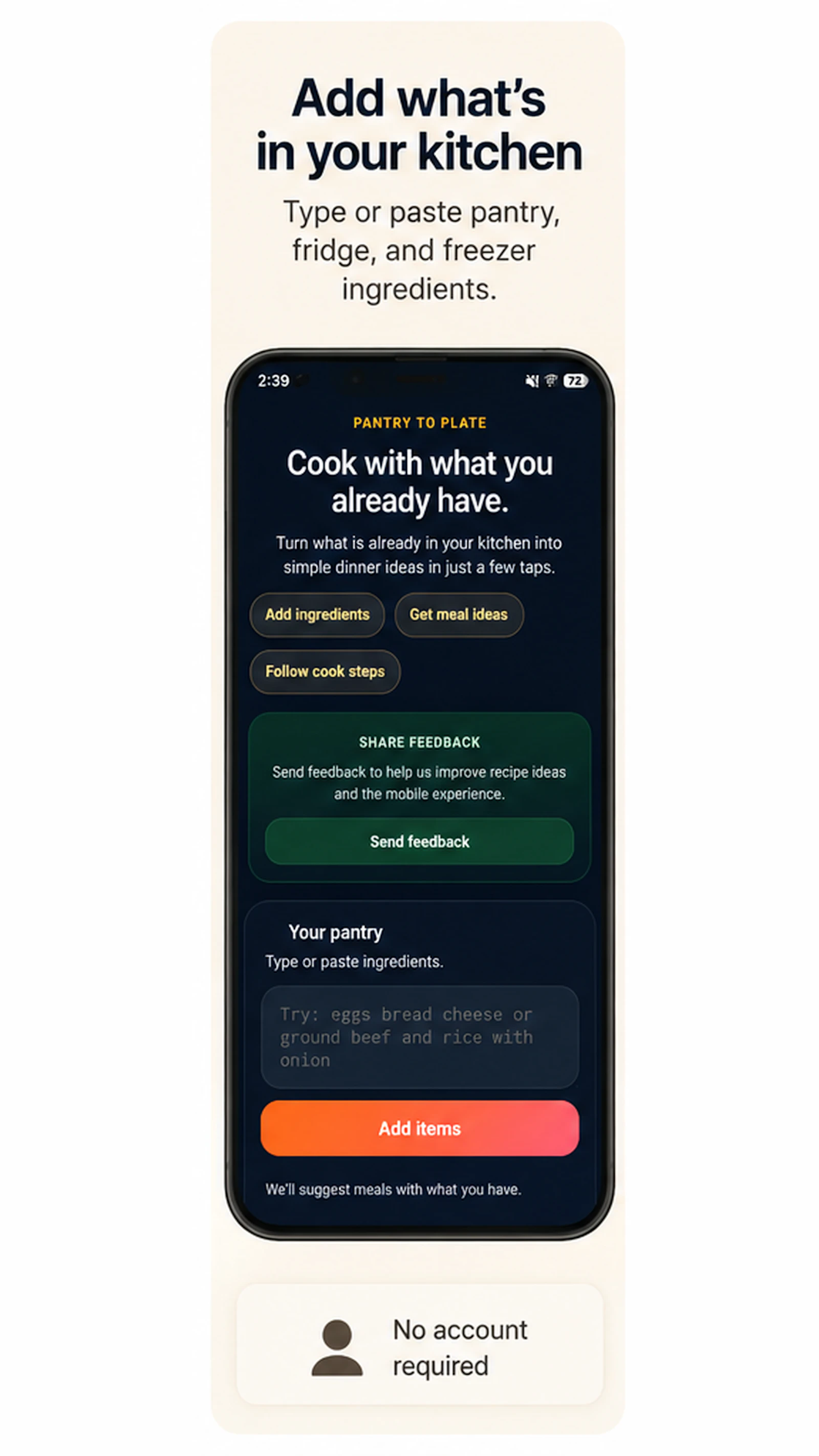 Pantry to Plate screenshot 3