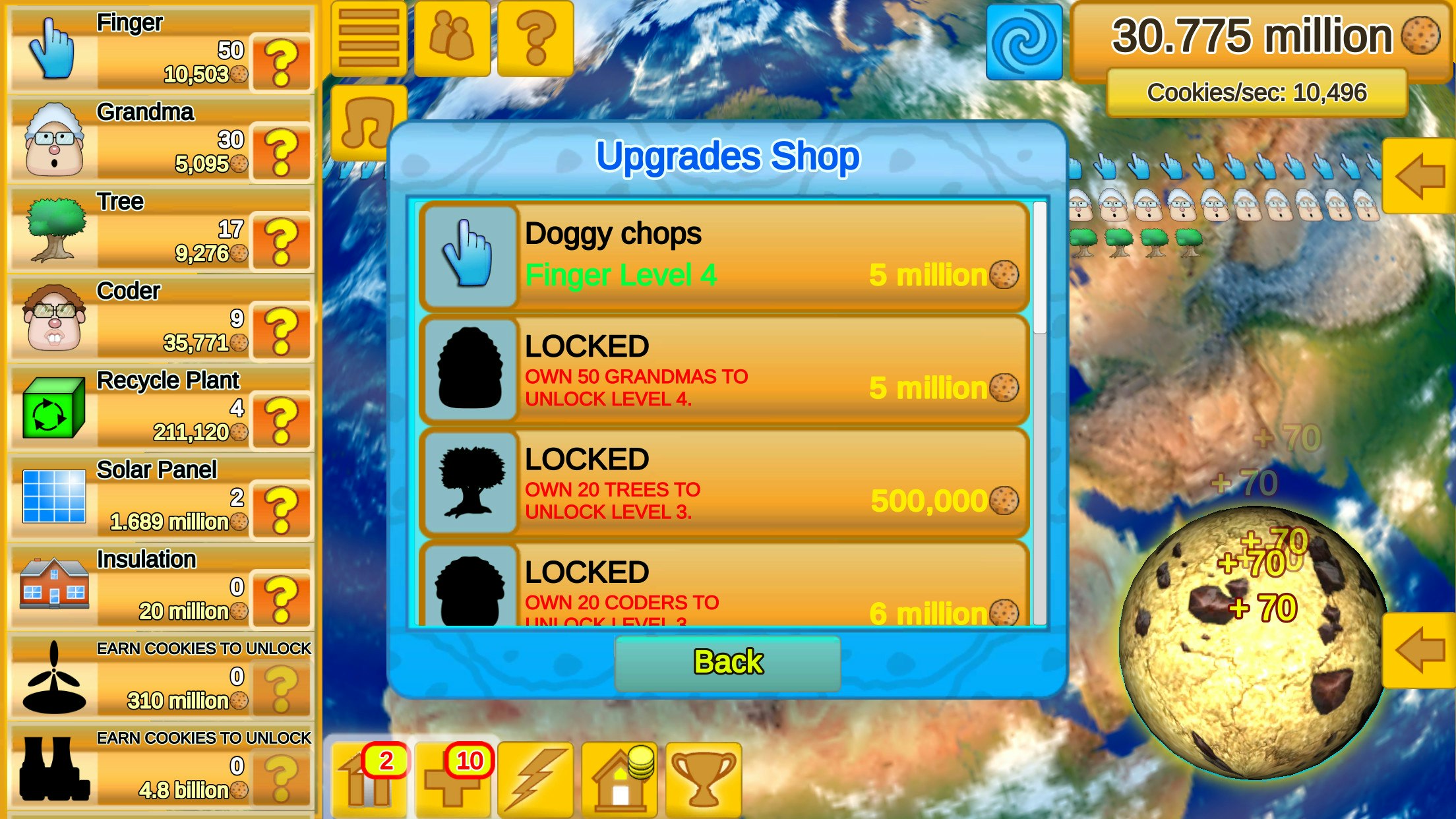 Cookie Clicker Save the World gallery image