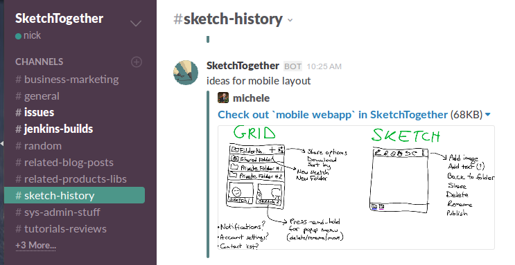 SketchTogether gallery image