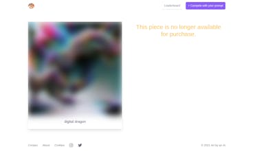 Art by an AI gallery image