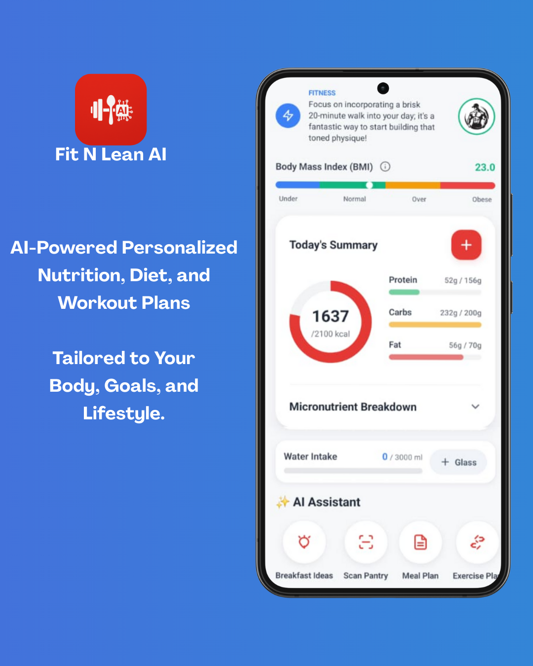 Média Fit n Lean Ai: Diet & Fitness - Votre entraîneur de fitness personnel, arrête de deviner, commencez à réaliser. 1