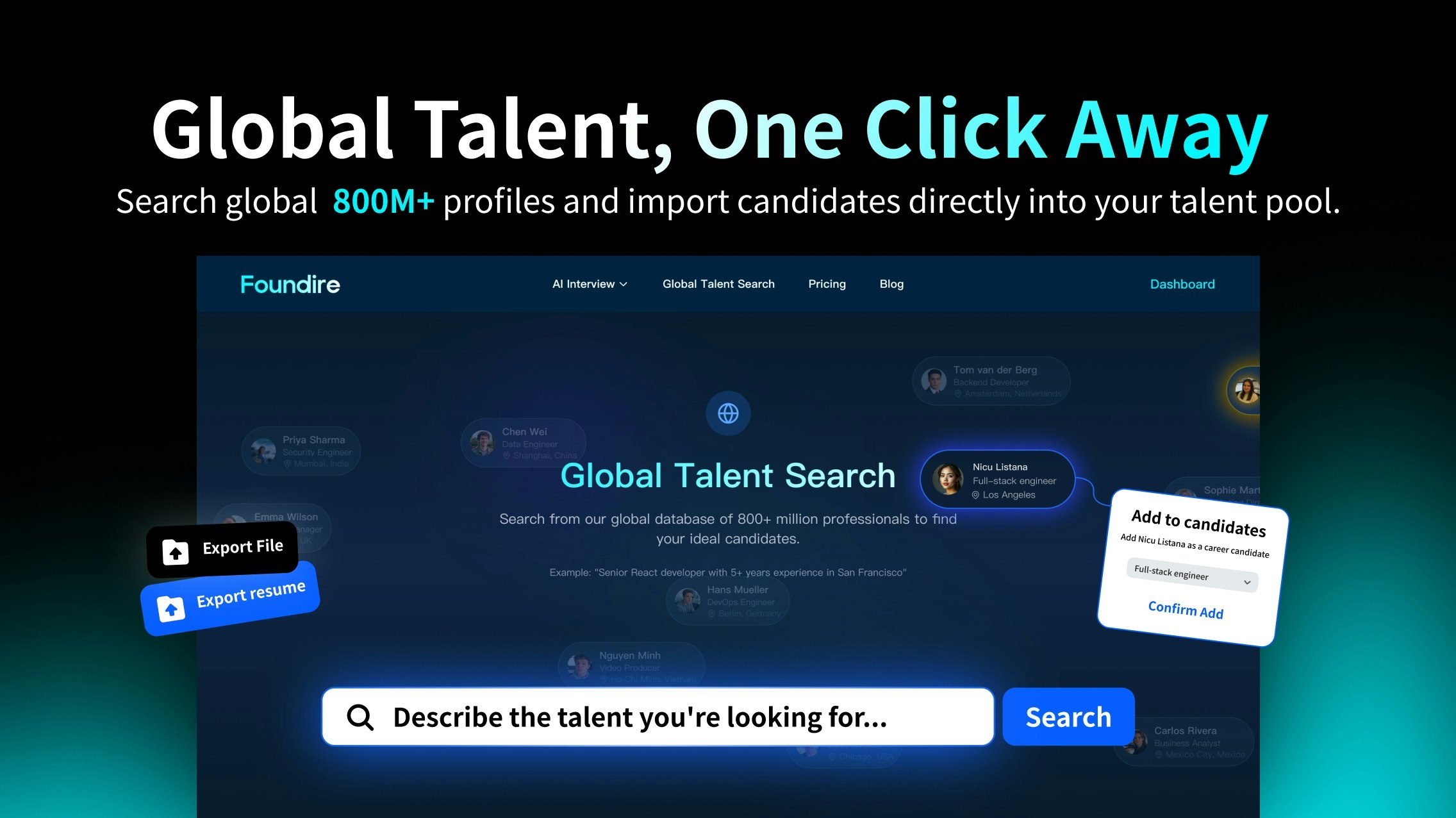 Foundire - Screenshot 3 showing product features and functionality