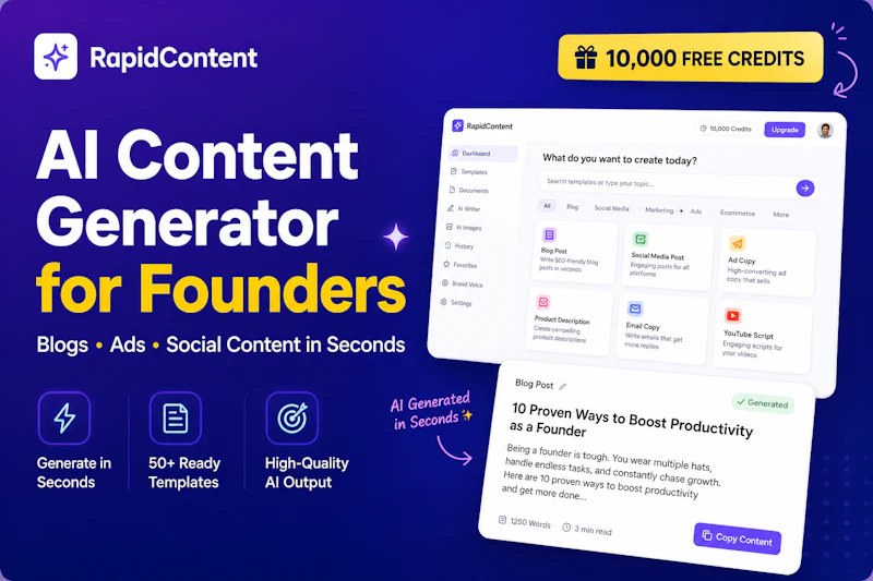 RapidContent screenshot 1