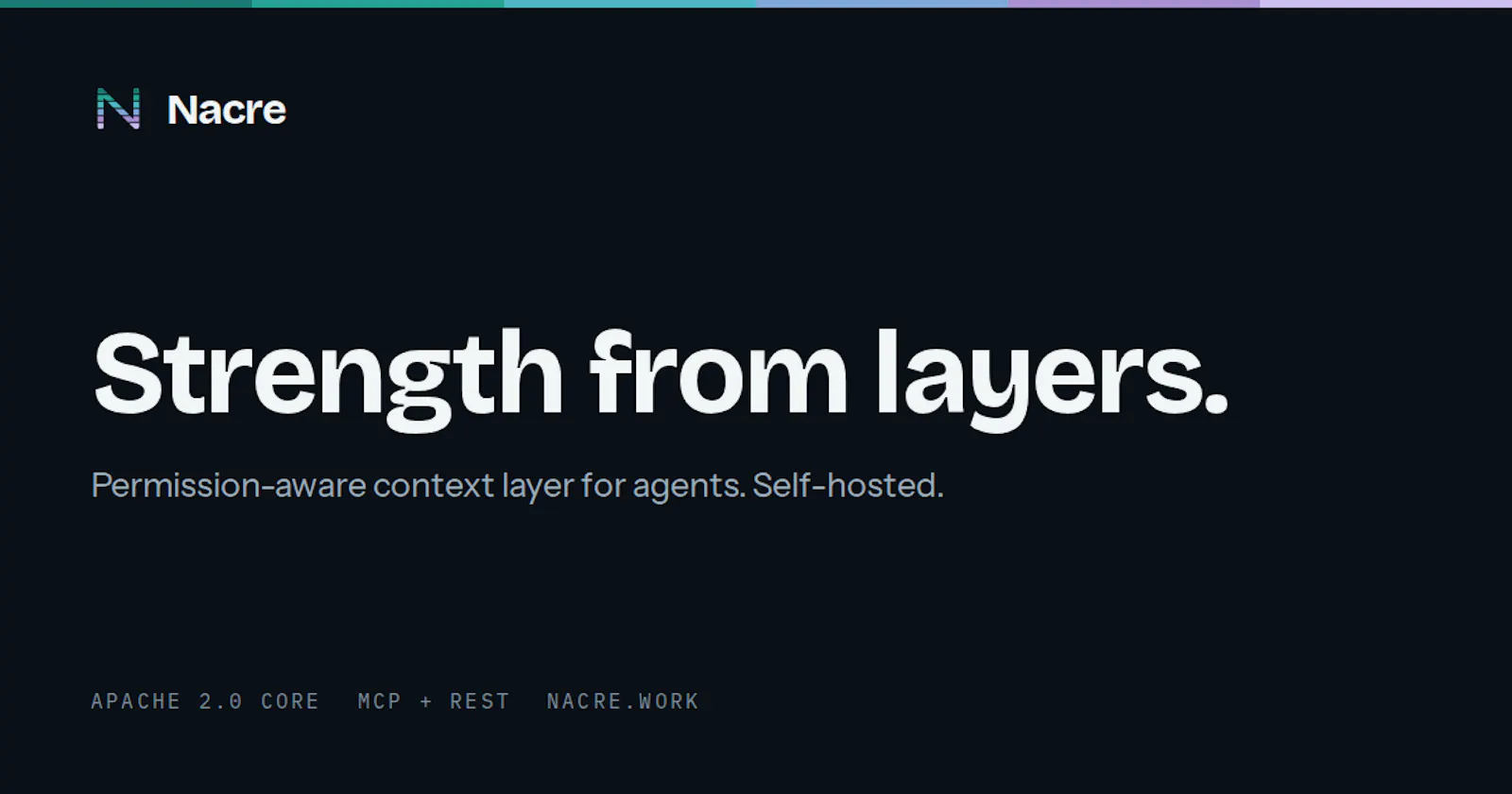 Nacre - AI Context Layer screenshot 1