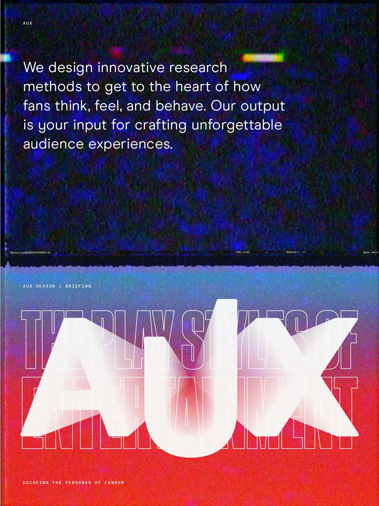 AUX: Season 1 Briefing gallery image