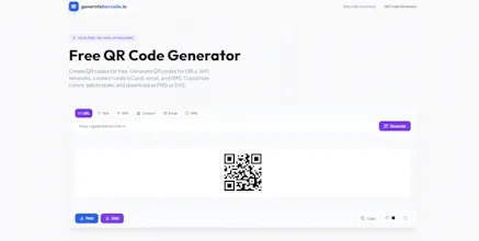 GenerateBarcode.io gallery image