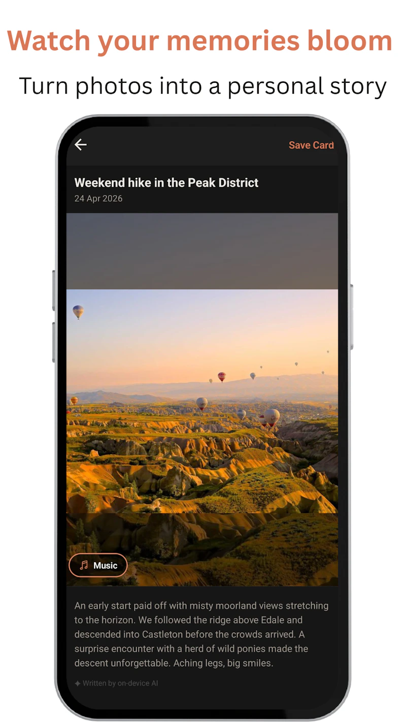 MemoBloom — Watch Your Memories Bloom screenshot 2