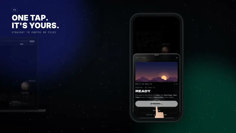 Orbi Transfer screenshot 1 (video preview)