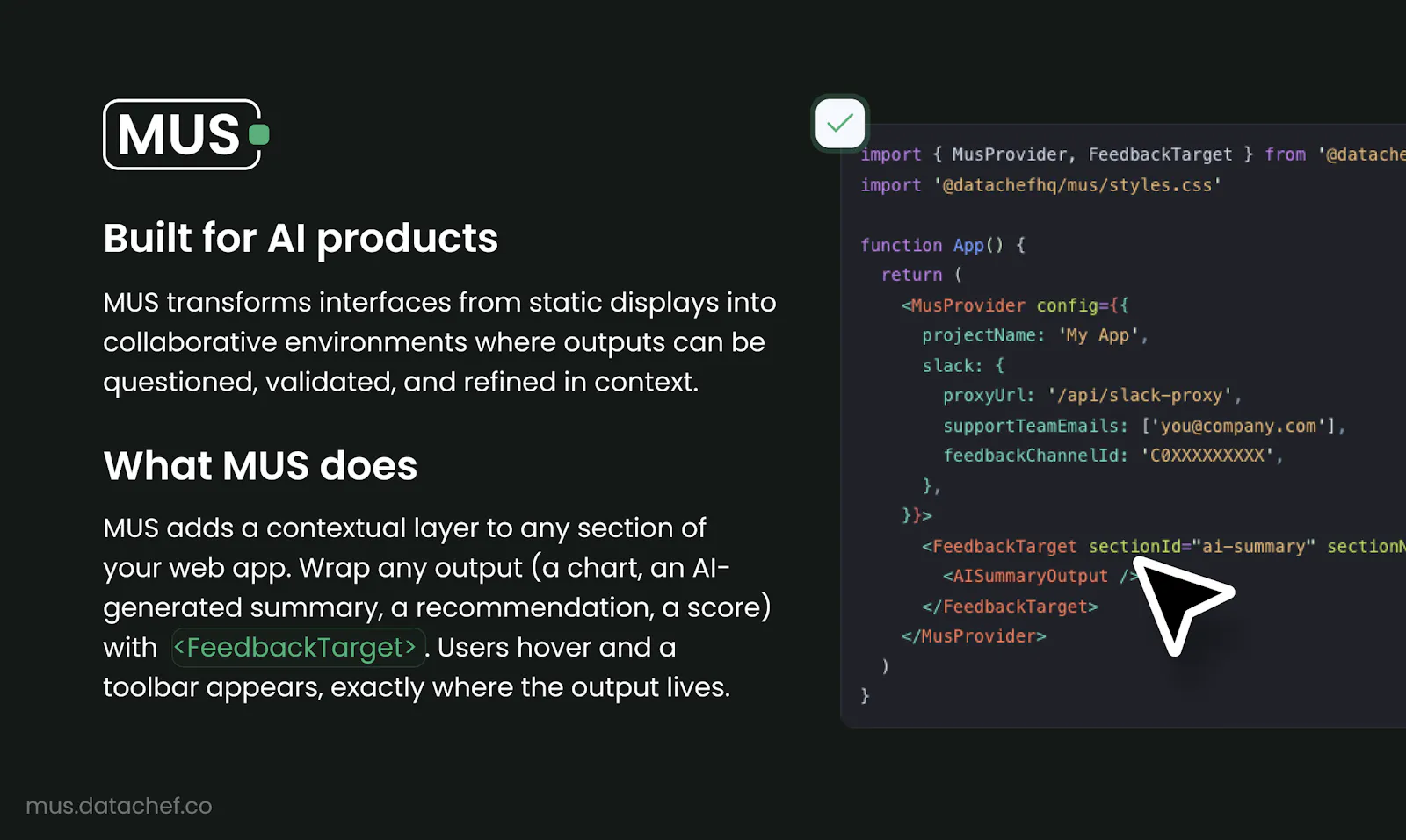 DataChef MUS screenshot 3