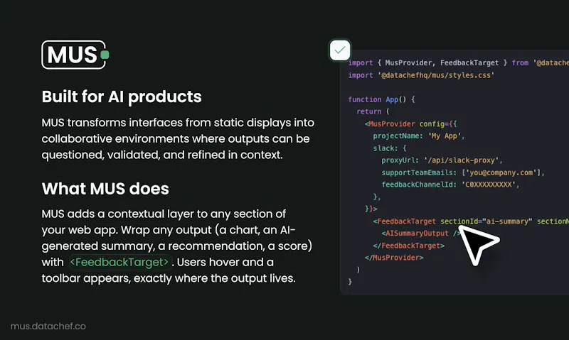 DataChef MUS screenshot 3