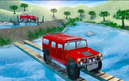 وسائط Offroad Prado Drive Games Jeep Games - لعبة ثلاثية الأبعاد المليئة بالسيارات ثلاثية الأبعاد. 1