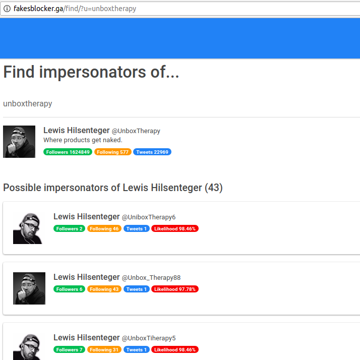 FakesBlocker gallery image