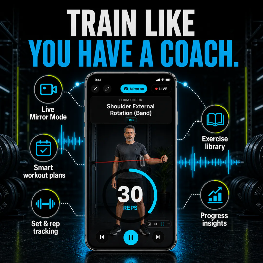 RepCoach — Voice Based Workout Tracker gallery image