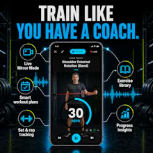 RepCoach — Voice Based Workout Tracker gallery image