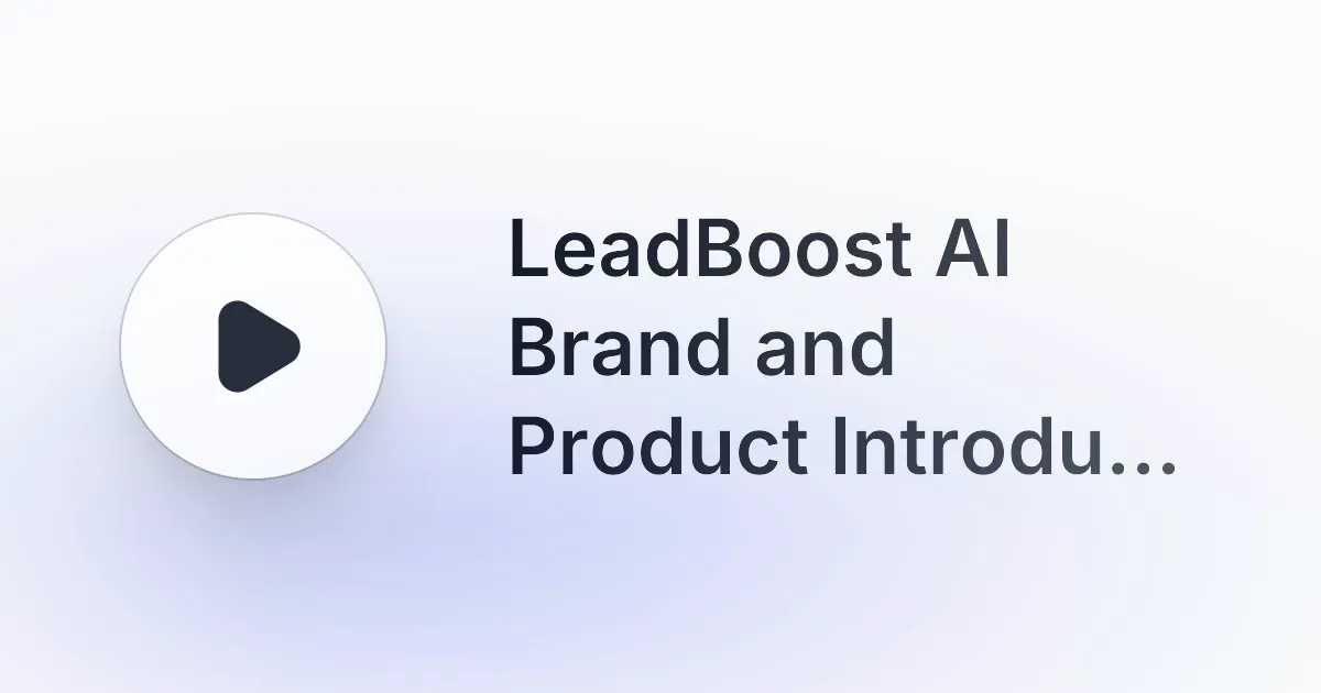 LeadBoostAI — B2B Lead Gen gallery image