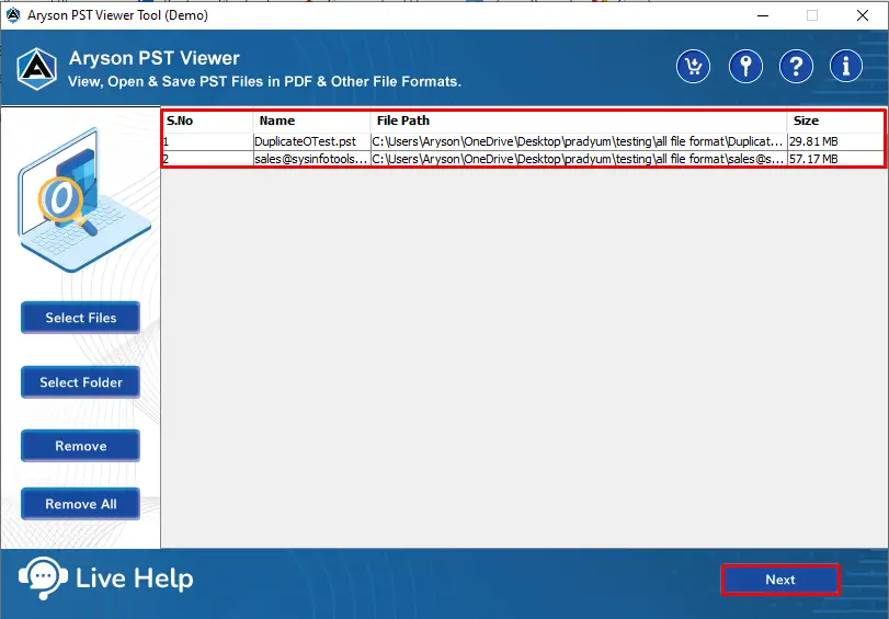 وسائط أداة عارض ملف PST - أفضل برنامج مجاني لفتح ملف PST بدون Outlook 3