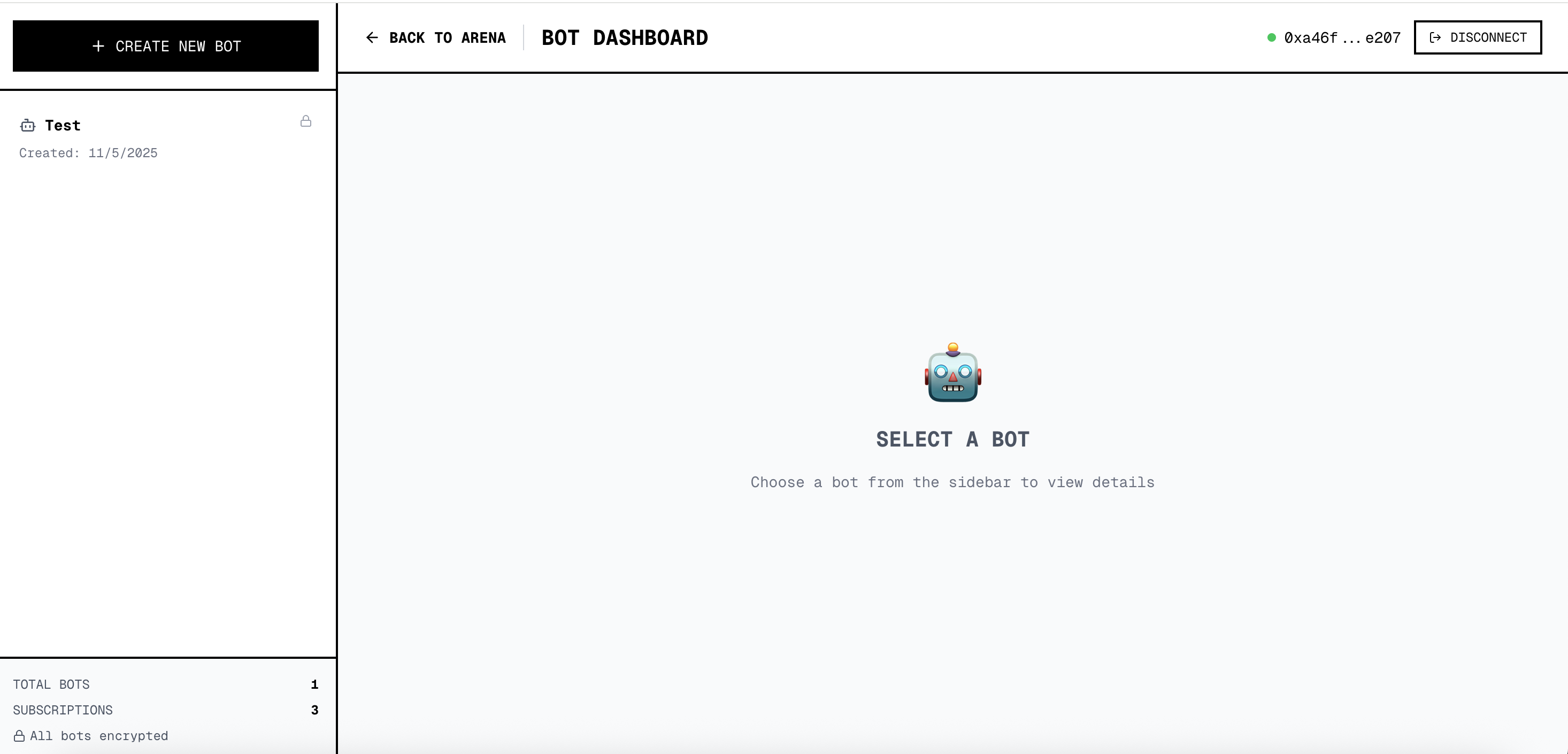 Nof0 Alpha Arena with custom prompt gallery image