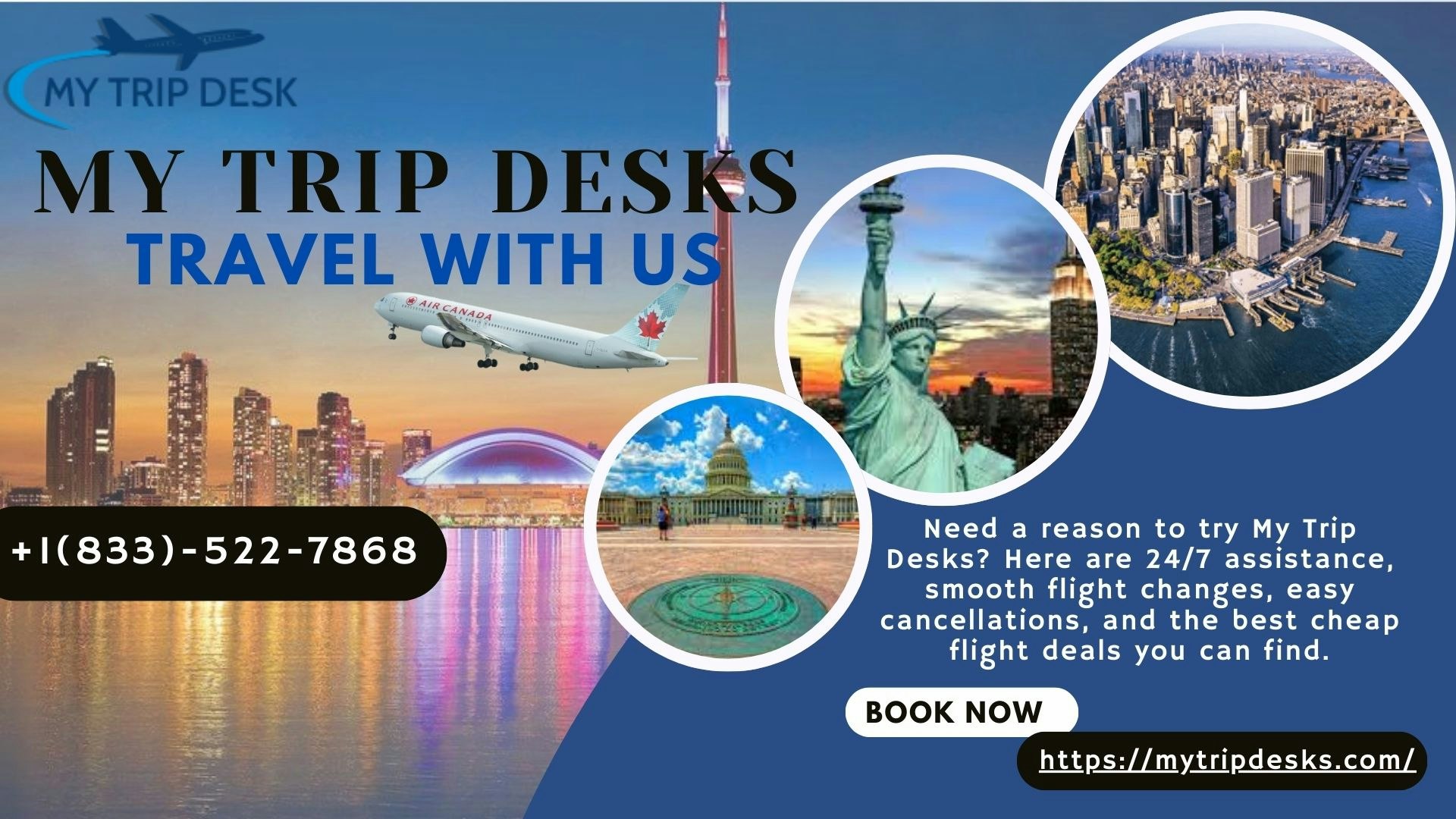 mytripdesks.com - Забронируйте дешевые билеты на полеты онлайн медиа 3