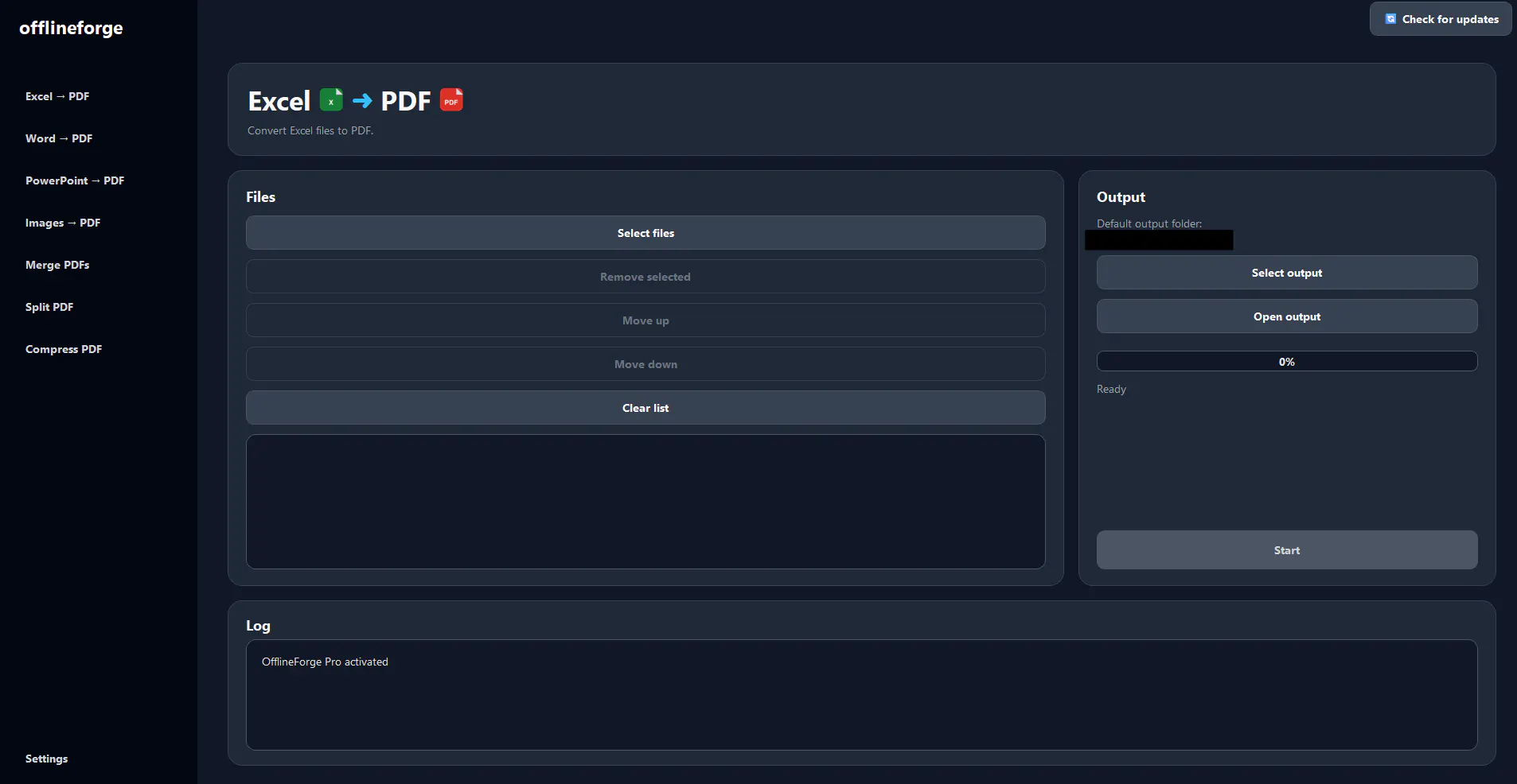 OfflineForge — Convert files gallery image