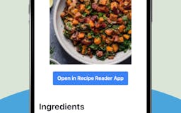 Recipe Reader for Safari media 1