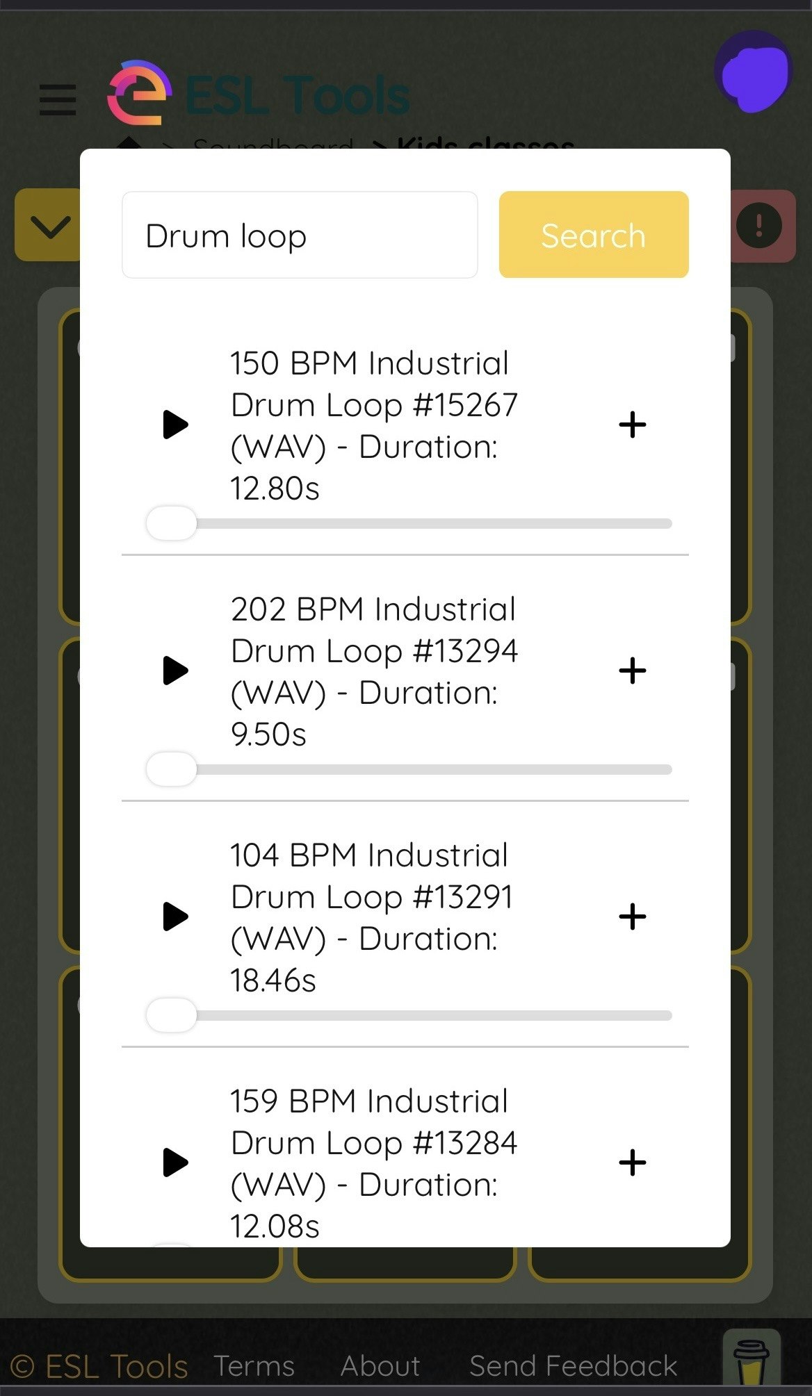 Create your own Soundboard gallery image