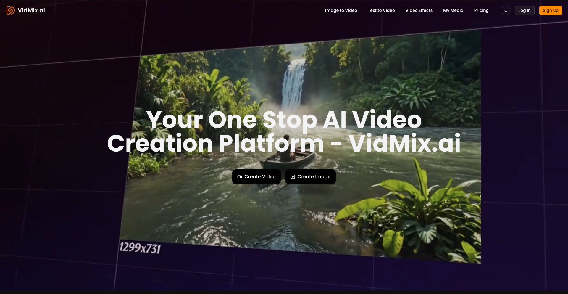 VidMix - Main product screenshot demonstrating key features and user interface