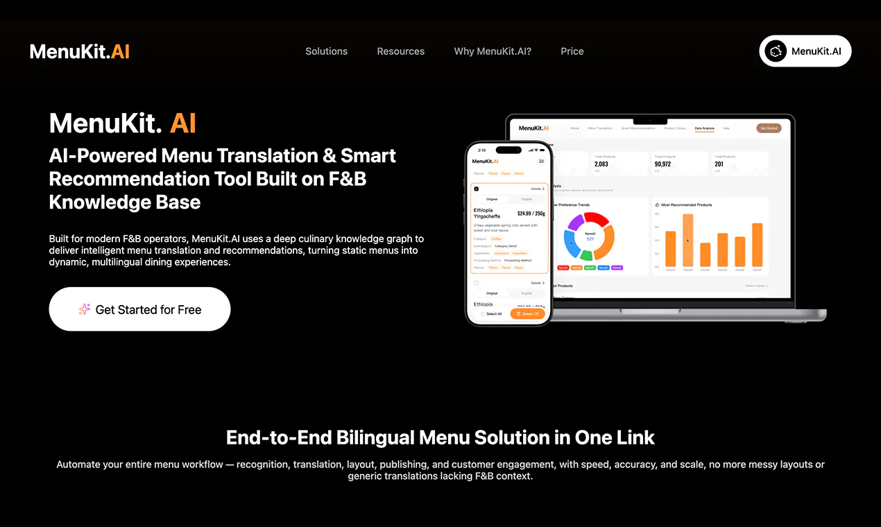 MenuKit.AI gallery image