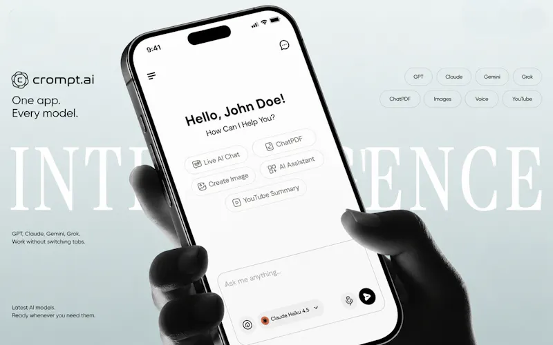 Crompt AI App - Your Daily AI Assistant screenshot 2