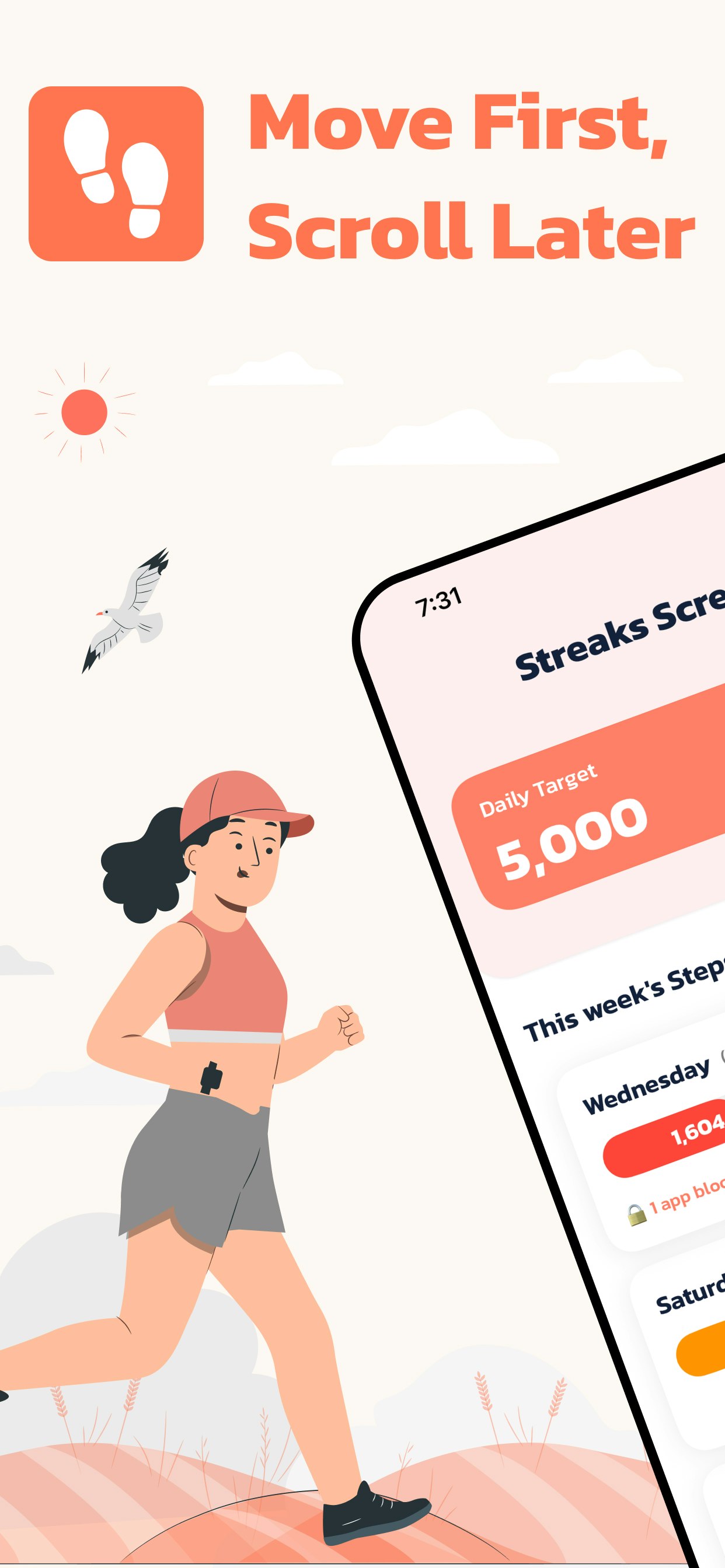 Walk To Unlock Screen Time gallery image