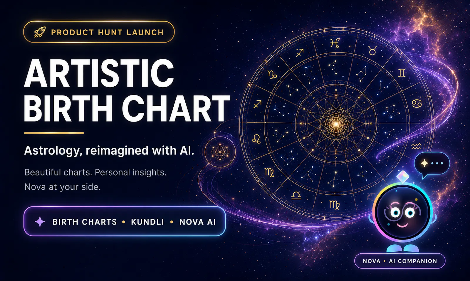 Artistic Birth Chart screenshot 3