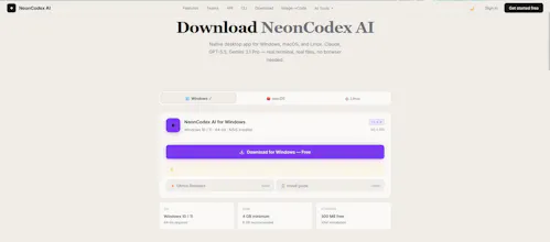 NeonCodex AI gallery image