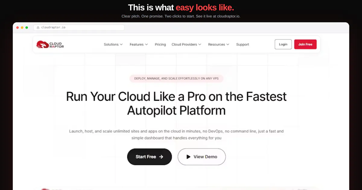 CloudRaptor