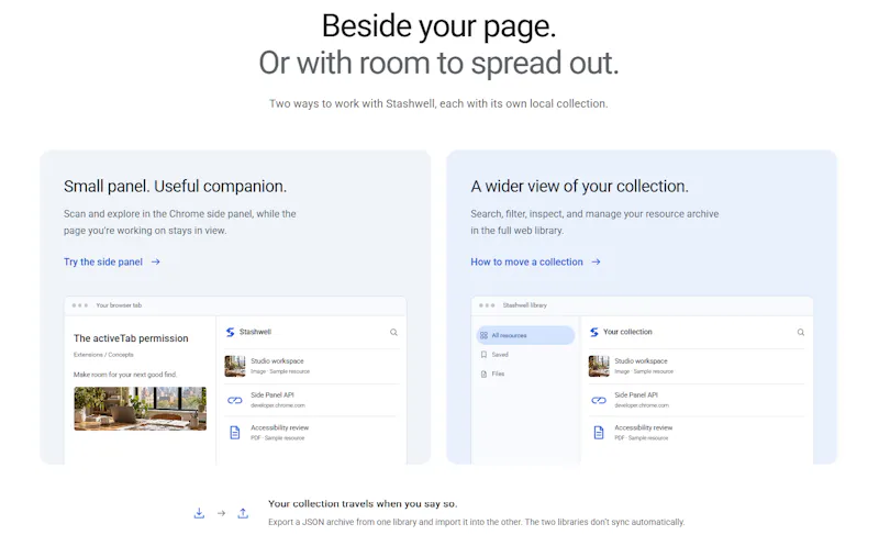 Stashwell — Web Media Downloader screenshot 1