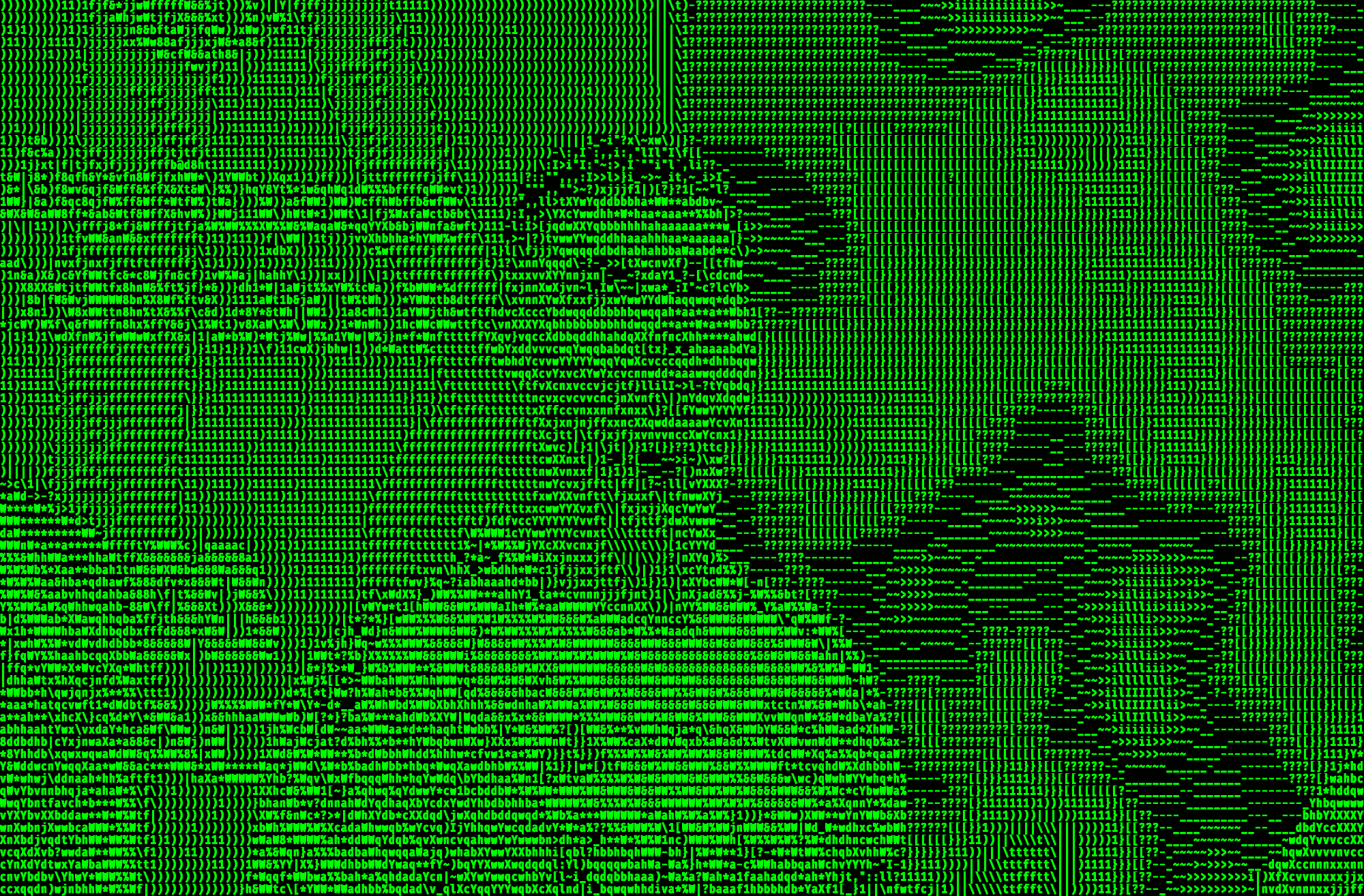 ASCIIfy gallery image