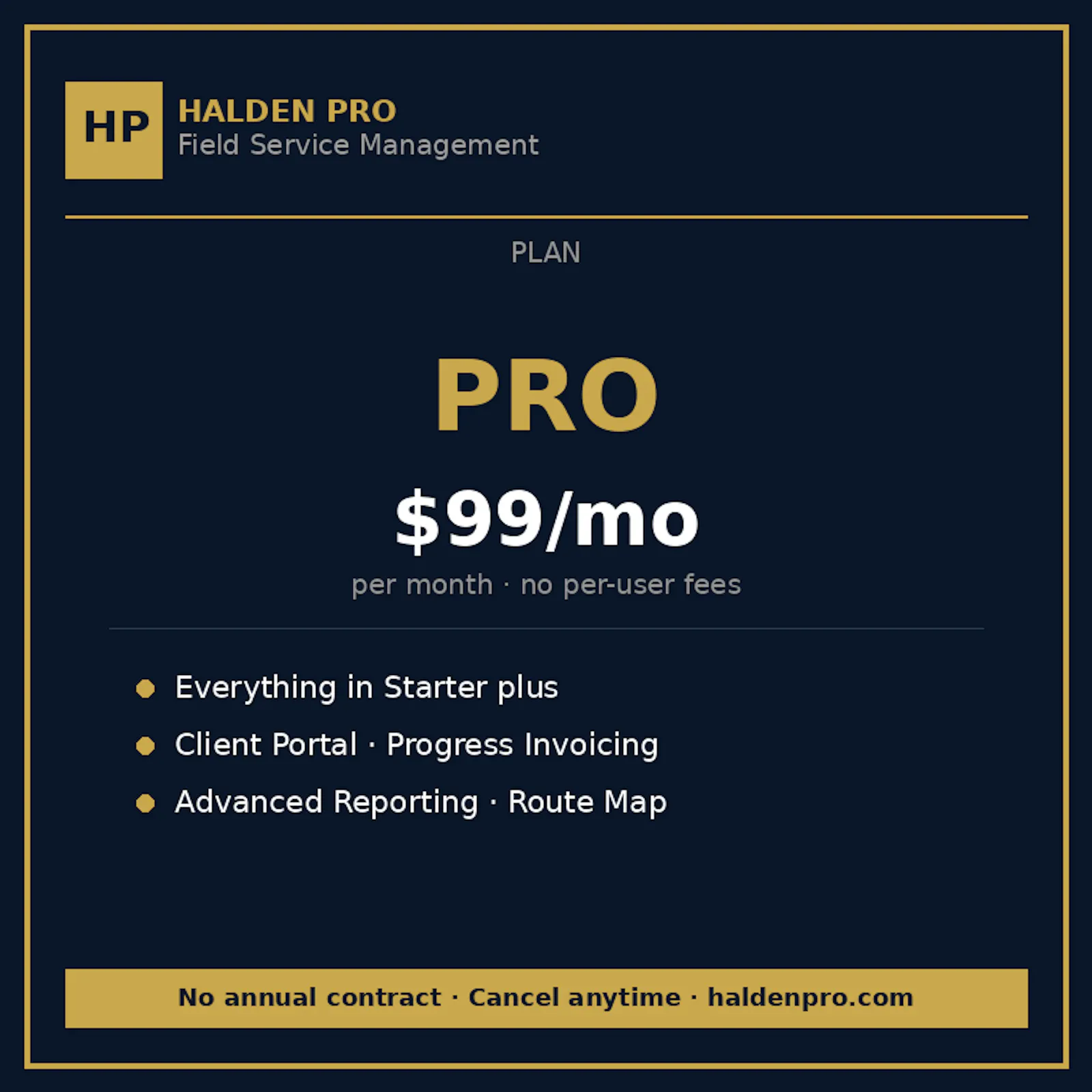 Halden Pro screenshot 2
