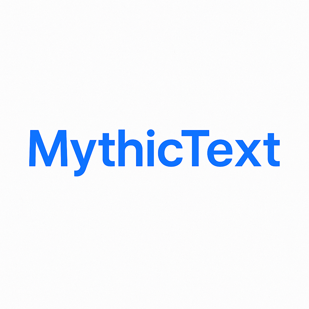 MythicText | LLM Tex... logo