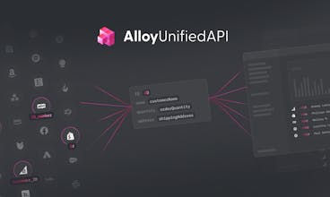 Alloy&rsquo;s Unified API - Streamlined in-app experiences with efficient data integration tool