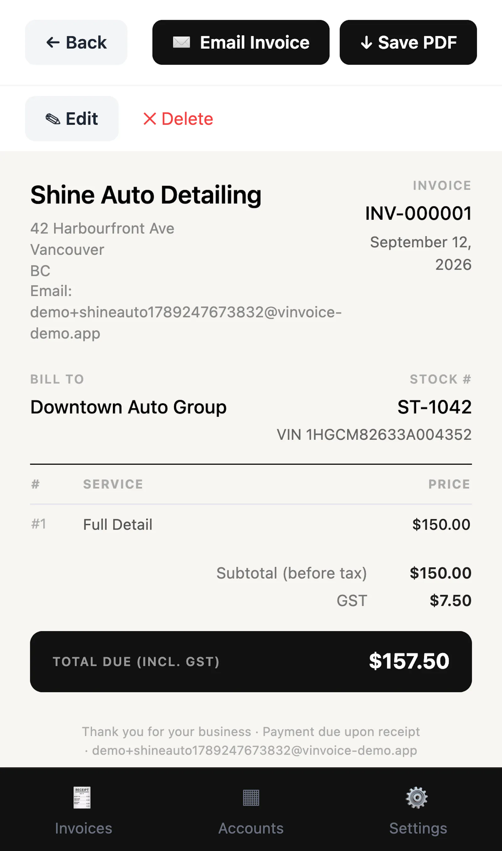 Invoice Gear screenshot 10