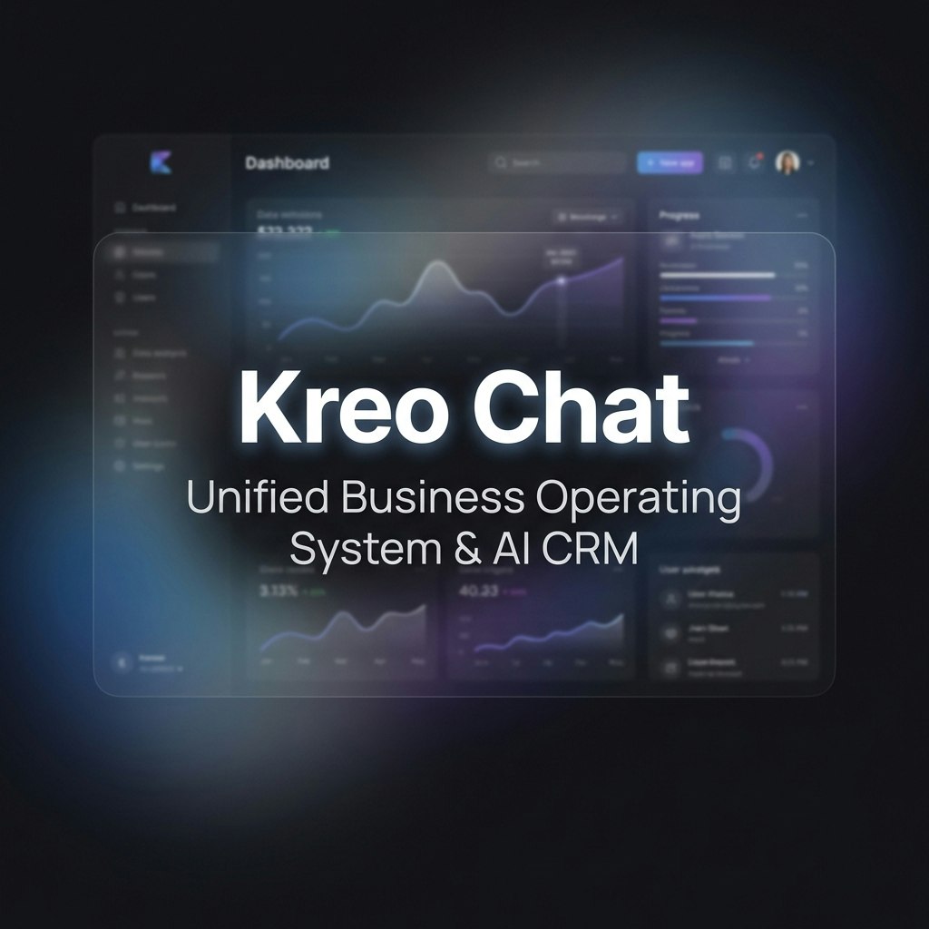 Kreo Chat - Main product screenshot demonstrating key features and user interface